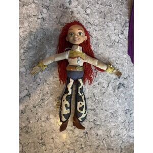 Disney Store Pixar Toy Story Talking Jessie Doll Pull String Plush Toy Works